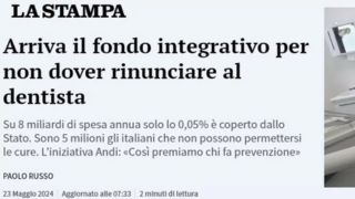 Arriva il fondo integrativo per non dover rinunciare al dentista